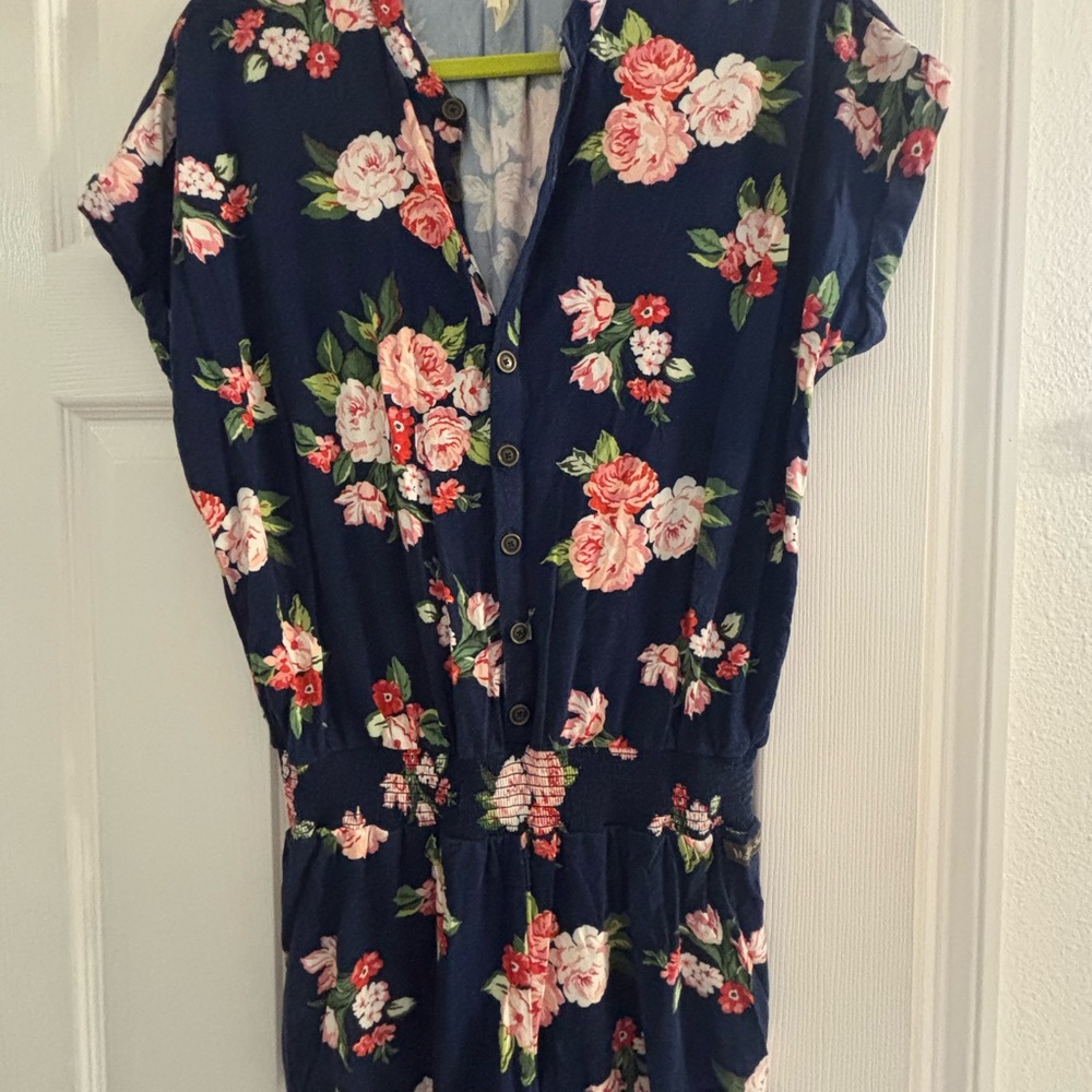 Matilda Jane Navy Floral Romper
